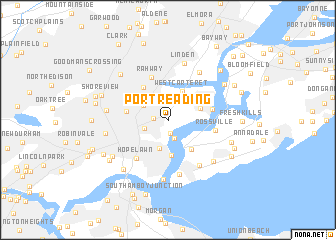 map of Port Reading