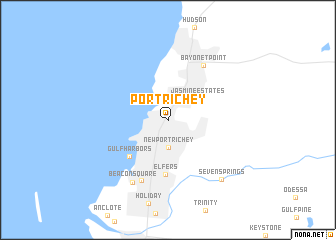 map of Port Richey