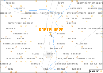 map of Port-Rivière