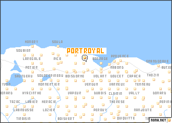 map of Port Royal