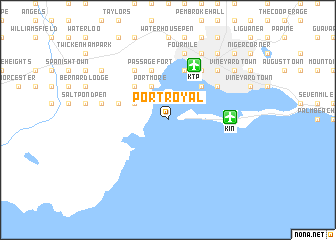 map of Port Royal