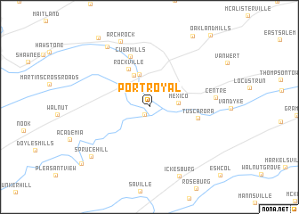 map of Port Royal