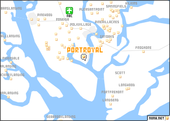 map of Port Royal