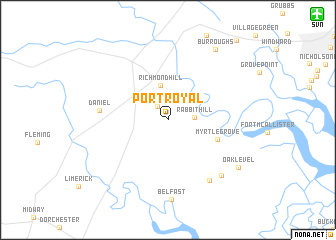 map of Port Royal