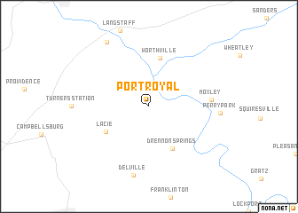 map of Port Royal