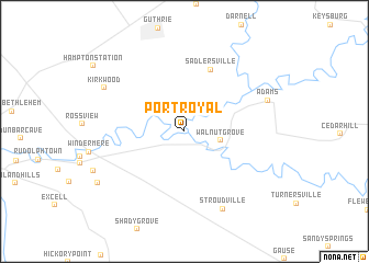 map of Port Royal