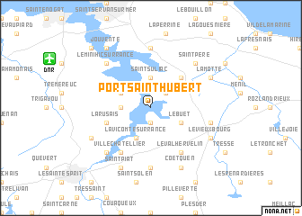 map of Port Saint-Hubert