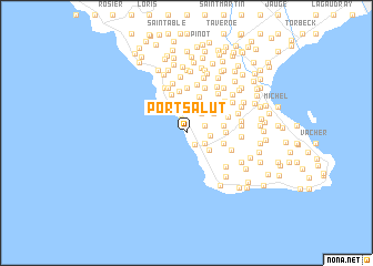 map of Port-Salut