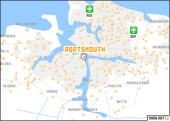 map of Portsmouth