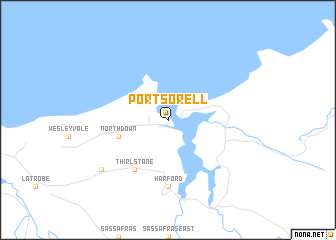 map of Port Sorell