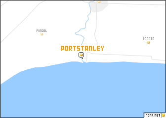 map of Port Stanley