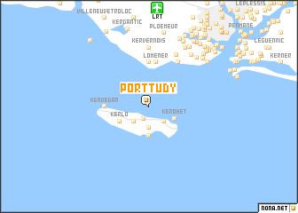 map of Port-Tudy