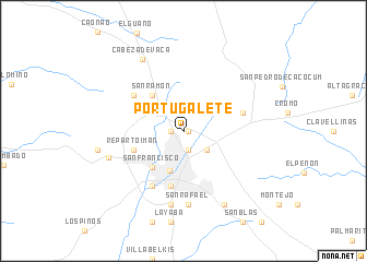 map of Portugalete