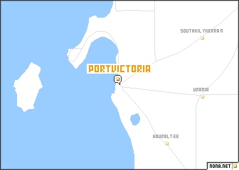 map of Port Victoria