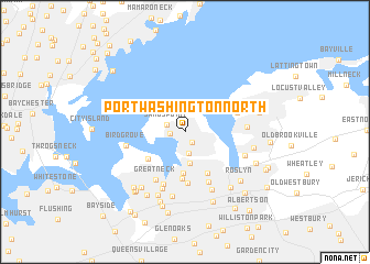 map of Port Washington North