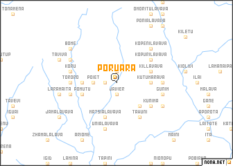 map of Poruara