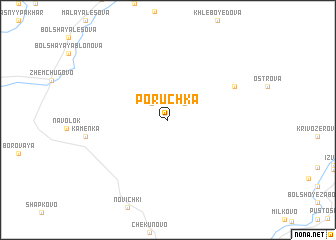 map of Poruchka