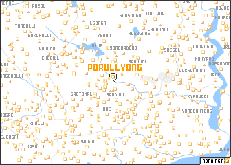 map of Pŏrullyŏng