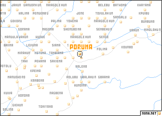 map of Poruma