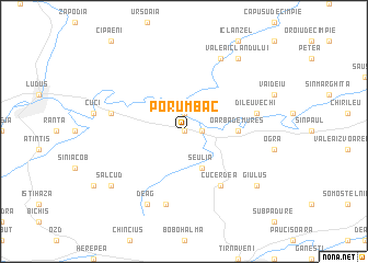 map of Porumbac