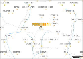 map of Porumbenii