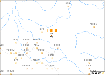map of Poru