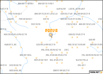 map of Porva