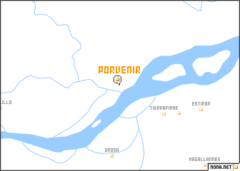 map of Porvenir