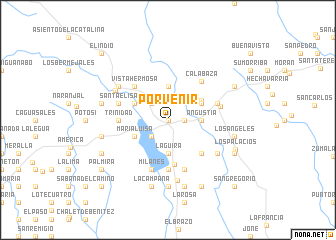 map of Porvenir