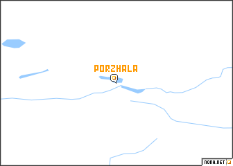 map of Porzhala