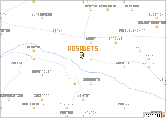 map of Posadets