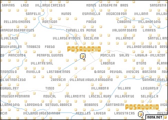map of Posadorio