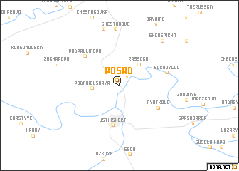 map of Posad