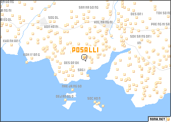 map of Posal-li