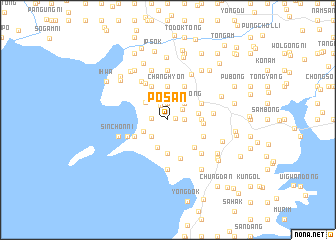 map of Posan