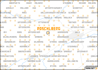 map of Pöschlberg