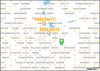 map of Poschwitz