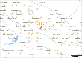 map of Posedin