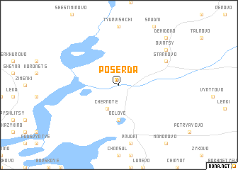 map of Poserda