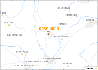 map of Posevkino