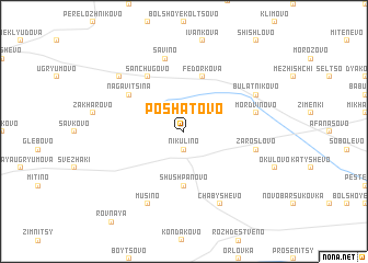 map of Poshatovo