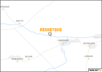 map of Poshatovo