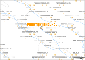 map of Poshteh-ye Kol Kol