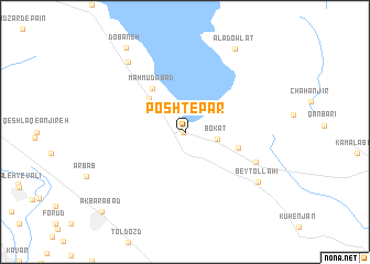 map of Posht-e Par