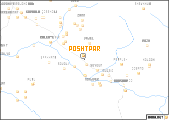 map of Posht Par