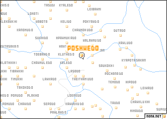 map of Poshwedo