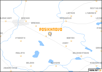 map of Posikhnovo