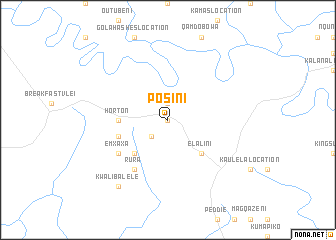 map of Posini