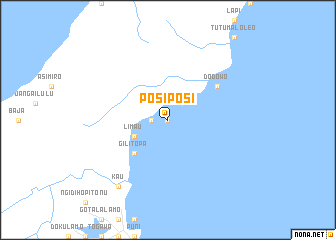 map of Posiposi