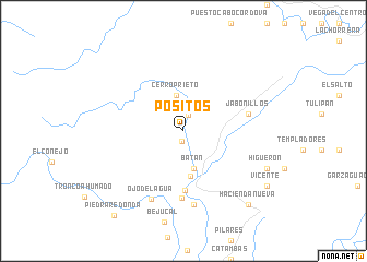 map of Positos